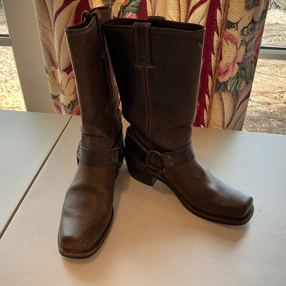 Frye harness 12R Tan boot